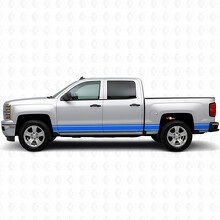 Slanke Accent Deur- en Zijstrips van Vinyl voor Chevrolet Silverado 1500 K2XX 2014-2019_4
