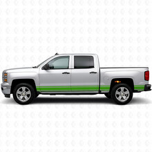 Slanke Accent Deur- en Zijstrips van Vinyl voor Chevrolet Silverado 1500 K2XX 2014-2019_5