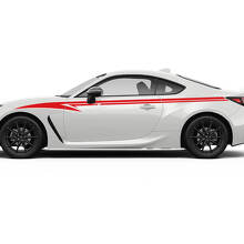 Toyota GR86 volledige carrosserie Side Accents Stripes Graphics Decals Stickers
 3