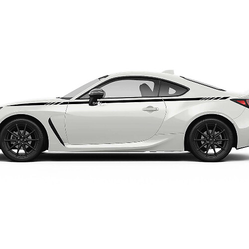 Deurzijkanten Accenten Racing Strepen Grafieken Decals Stickers Voor Toyota GR86