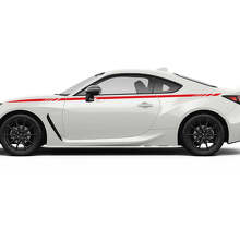 Deurzijkanten Accenten Racing Strepen Grafieken Decals Stickers Voor Toyota GR86 3