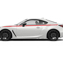 Toyota GR86 Deuren Zijaccenten Racing Strepen Graphics Decals Stickers
 3