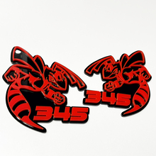 Hornet Bee 345 3D Badge - Custom Fender Grille Achterklep Badges Embleem voor auto's en vrachtwagens
 7