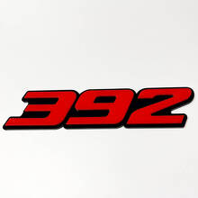392 Raised 3D Red and Black — Embleem (spatbord, achterklep, grille)_4