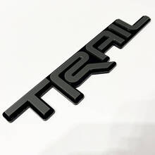 TRAIL 3D Badge Spatscherm Achterklep Embleem voor Toyota TRD 2