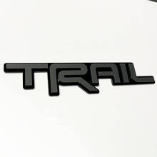 TRAIL 3D Badge Spatscherm Achterklep Embleem voor Toyota TRD 3