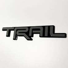 TRAIL 3D Badge Spatscherm Achterklep Embleem voor Toyota TRD 5