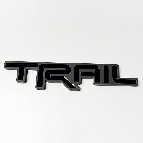 TRAIL 3D-badge spatbord achterklep embleem 2 voor Toyota TRD