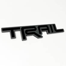 TRAIL 3D-badge spatbord achterklep embleem 2 voor Toyota TRD 2