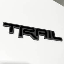 TRAIL 3D-badge spatbord achterklep embleem 2 voor Toyota TRD 3