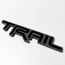 TRAIL 3D-badge spatbord achterklep embleem 2 voor Toyota TRD 4