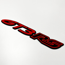 GT3 RS 3D-badge – Aangepast spatbord achterklep voorgrille badges embleem voor Porsche GT3
 6