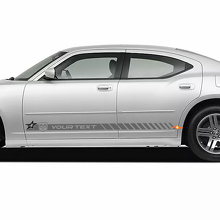 Aangepaste Stroboscoop Deurzijstrips Vinyl Decal Kit voor Dodge Charger_3
