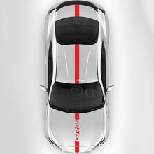 GR86 Logo Dunne Streep Motorkap Dak Kofferbak Vinyl Decal Sticker voor Toyota GR86_3