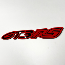 GT3 RS 3D-badge – Aangepast spatbord achterklep voorgrille badges embleem voor Porsche GT3 RS
 4