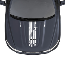 Kap centrale moderne strepen voor Dodge RAM 1500 REV vinyl stickers stickers graphics
 2