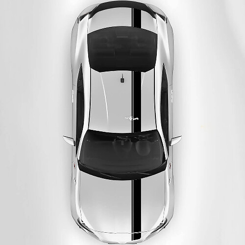 Racing Motorkap Dak Kofferbak Strepen Vinyl Decals Kit Voor Toyota GR86