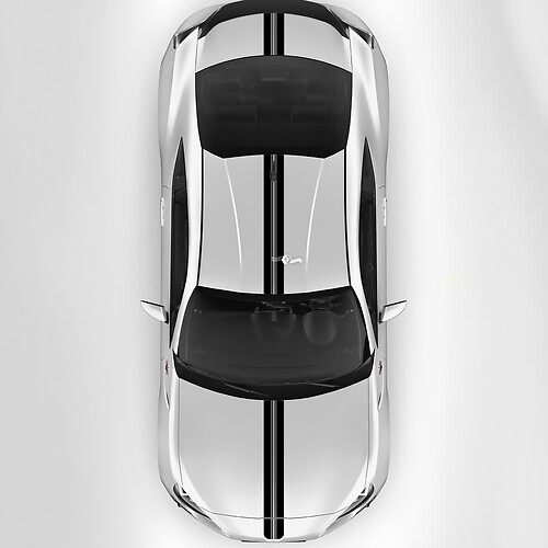 Toyota GR86 motorkap dak kofferbak Racing strepen grafische stickers stickers 3
