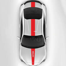 GR86 Logo Motorkap Dak Kofferbak Strepen Vinyl Stickers Set Voor Toyota GR86_3