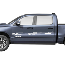 Zijdeuren Strepen Vinylstickers Stickers Afbeeldingen Dodge RAM 1500 REV
 2