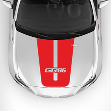 Toyota GR86 Hood Racing strepen grafische stickers stickers
 3