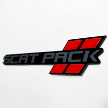 Scat Pack Scatpack hash Fender Tailgate Front Grille 3D Badge Emblem
 3