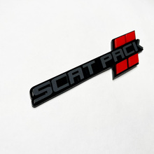 Scat Pack Scatpack hash Fender Tailgate Front Grille 3D Badge Emblem
 8