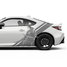Japan Samurai Side Stripes Vinyl Stickers Set voor Toyota GR86 en Supra_3