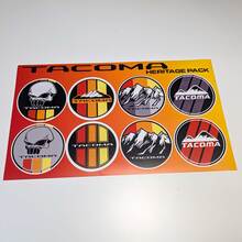 Tacoma Heritage Retro Vintage Oude Stijl Sticker Pack Decals Graphics Racing Stripes voor Toyota
 2