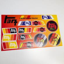 TEQ Heritage Retro Vintage Oude Stijl Sticker Pack Decals Graphics voor Toyota
 2