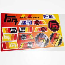TEQ Heritage Retro Vintage Oude Stijl Sticker Pack Decals Graphics voor Toyota
 3