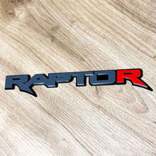 Power Truck Rood R 3D Spatbord- en Achterklepbadge Embleem_2