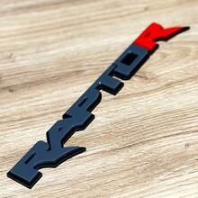Raptor Red R 3D Badge Spatbord Achterklep Badges Embleem
 4