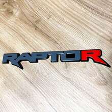Power Truck Rood R 3D Spatbord- en Achterklepbadge Embleem_6