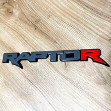 Raptor Red R 3D Badge Spatbord Achterklep Badges Embleem
 6