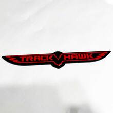 Trackhawk 3D-badge - Aangepast spatbordembleem voor Jeep Trackhawk geel versus grijs
 6