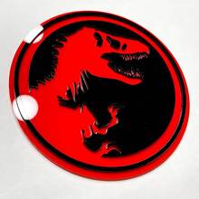 Jurassic-geïnspireerde T-Rex 3D Badge voor spatbord, achterklep of grille_6