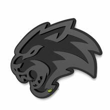 Aangepast 3D-badge WildCat spatbordbadges achterklepembleem grillebadge voor Dodge zoals Hellcat 2