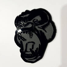 Aangepaste 3D-badge boze Gorilla spatbord achterklep grille badges embleem
 3