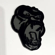 Aangepaste 3D-badge boze Gorilla spatbord achterklep grille badges embleem
 6