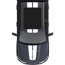 Dubbele Custom Motorkap- en Dakstrepen Vinyl Stickerset voor Dodge Ram 1500 REV_2