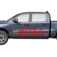 Splash noodlijdende zijdeuren Truck Vinyl Decals Stickers Graphics voor Dodge RAM 1500 REV
 3