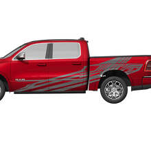 Geometrische zijdeuroverzetstickers voor vrachtwagenbak voor Dodge Ram 1500 Tungsten 2