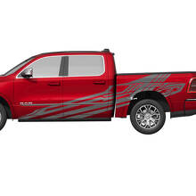 Splash zijdeuren bed Truck Vinyl stickers Stickers Graphics voor Dodge RAM 1500 TUNGSTEN
 2