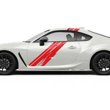 Deurs zijstrepen krassen grafische decals stickers voor Toyota GR86 Supra 3