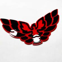 Firebird Trans Am Pontiac 3D-badge - Aangepaste spatbordachterklep of spatbordgrille-embleem
 2