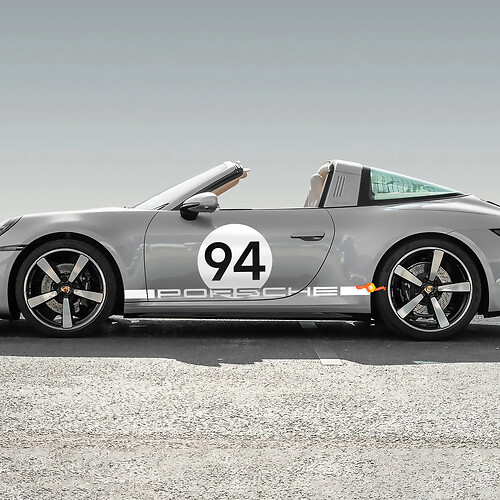 Porsche 911 Targa 4S Heritage Design Edition Style Kit stickersticker
