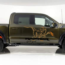 Good Girl Raptor zijdeur vinyl sticker set voor Musclecar Raptor_2