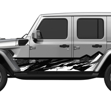 Camo Mountains Splash Wrap Side Deuren Vinyl Decal Sticker Fit Jeep Wrangler
 3