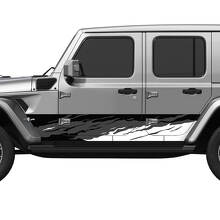 Camo Splash Side Doors Vinyl Decal Sticker 6 voor Jeep Wrangler 3